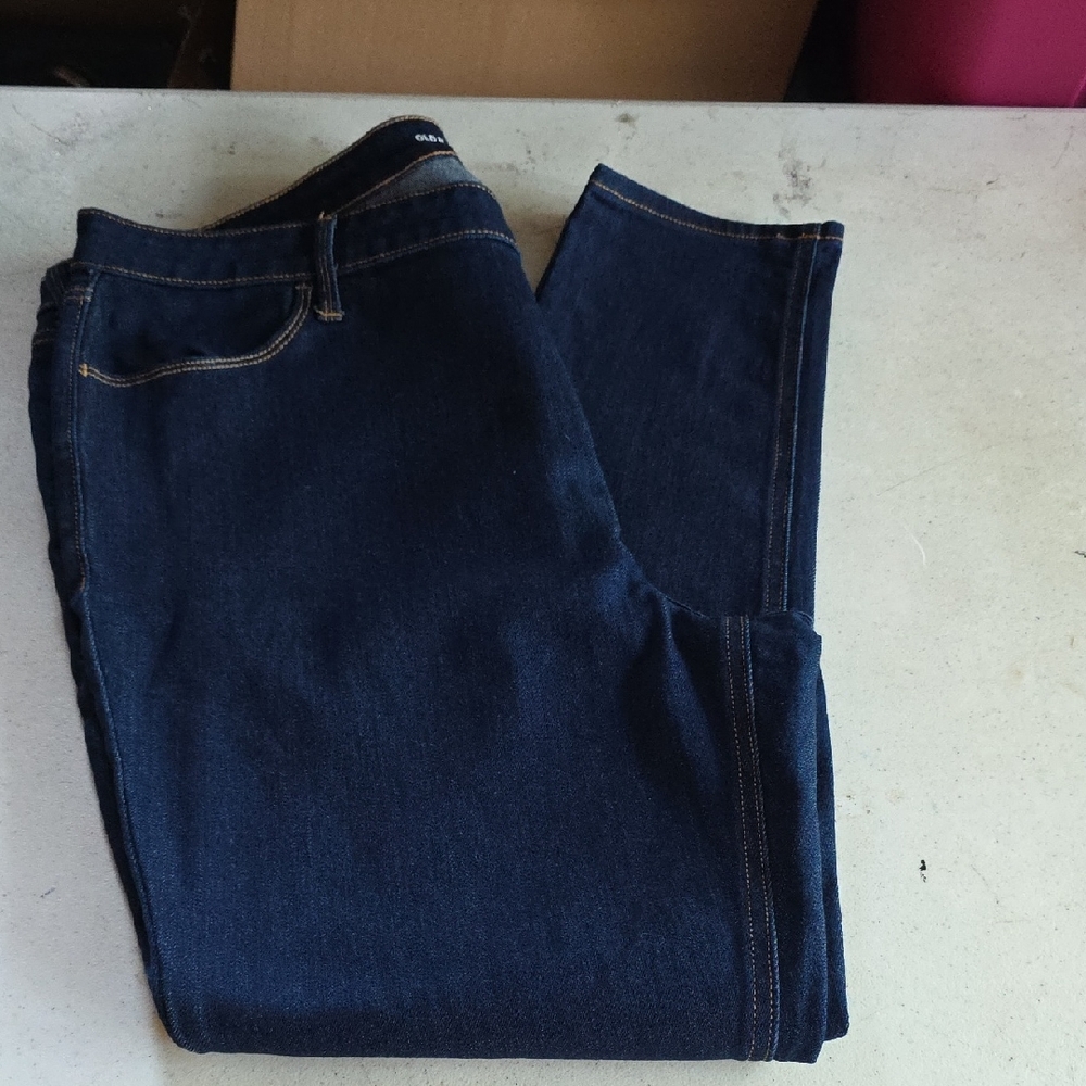 Old Navy High-Rise Super Skinny Jeans - Dark Blue